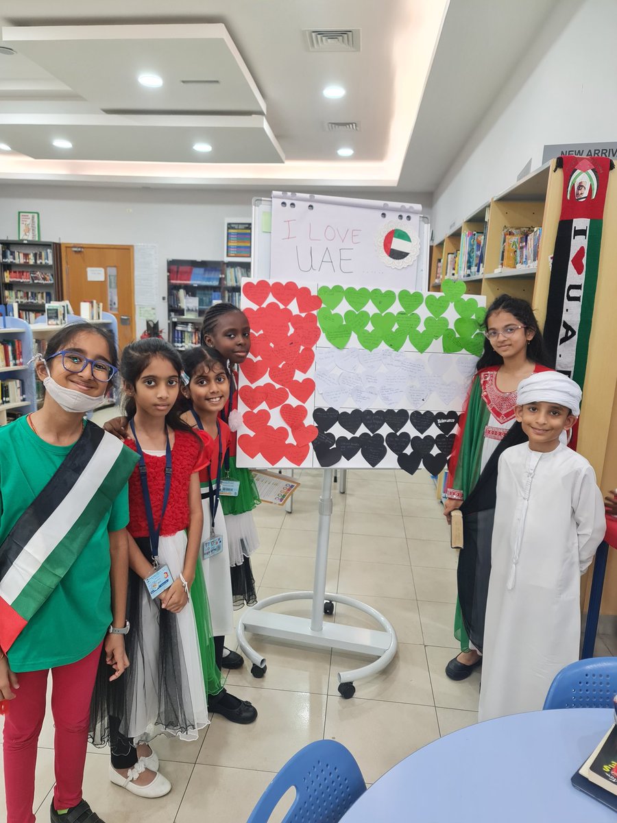 GMA LIBRARY 📚 (@gma_library) on Twitter photo "It makes every heart 💚🖤❤🤍beat with great pride!!" #52ndnationalday #UAENationalDay celebrations <a href="/DxbModern/">GEMS Modern Academy</a> <a href="/KNargish/">Nargish Khambatta</a> <a href="/sydneydxb/">Sydney Atkins 😷</a> <a href="/jay_vini/">Vinaya Jaydev</a> "It makes every heart 💚🖤❤🤍beat with great pride!!" #52ndnationalday #UAENationalDay celebrations <a href="/DxbModern/">GEMS Modern Academy</a> <a href="/KNargish/">Nargish Khambatta</a> <a href="/sydneydxb/">Sydney Atkins 😷</a> <a href="/jay_vini/">Vinaya Jaydev</a>