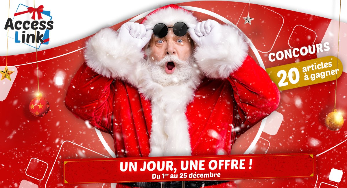 🎄 Prêts pour une pluie de cadeaux ?

Découvrez une surprise par jour dans votre panier 🌟

🔄 RT + Follow pour tenter de gagner 20 articles :
1 gagnant, tirage le 2 janvier à 10h.

Ne ratez pas le traîneau !

#SEO #Netlinking