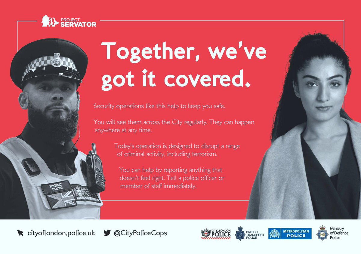 #ProjectServator Accesses a range of resources on deployments @CityHorses @CityPoliceDogs #CityRPU #Firearms As well as plain clothes officers Not to mention CCTV cameras and operators, and most importantly, YOU! Together we've got it covered CP360