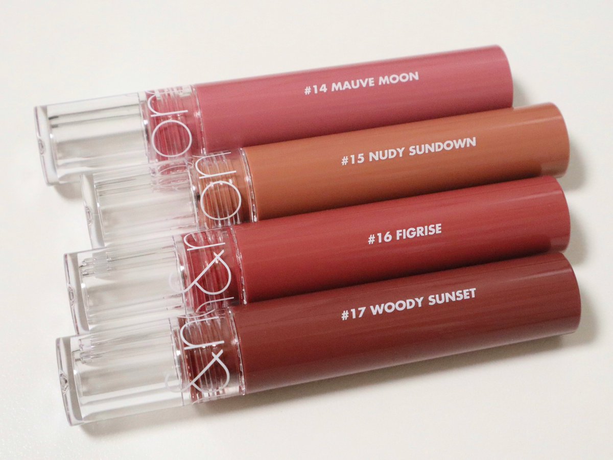 rom&ndの水膜ティント3年ぶり新色、全パーソナルカラーの秋冬カラーの