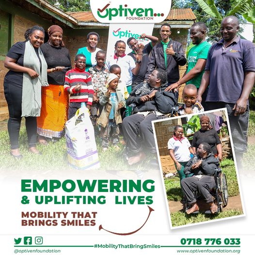 Optiven_Updates's tweet photo. Through Optiven Foundation, we are the eyes on the community. 

Watch Video>>https://t.co/vLFS75CTj1…Subscribe and like this video to be part of this noble cause.

𝐅𝐨𝐫 𝐦𝐨𝐫𝐞 𝐢𝐧𝐟𝐨:
Call +254 718 776033 OR Visit - info@optivenfoundation.org #MobilityThatBringsSmile https://t.co/w3mULhV1x2