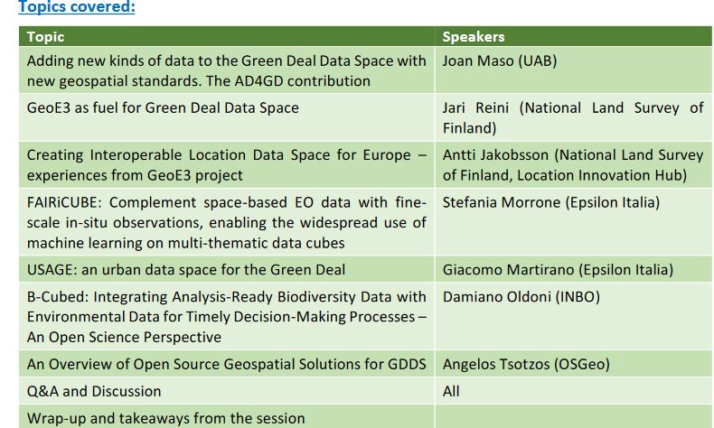 Be curious on session 9 at #INSPIRE23 conference!
📢TODAY📷 europa.eu/!nK6TQf #INSPIRE23 #GreenData4All
@s_morrone presenting @FAIRiCUBE #biodiversity integration 14.00 - 15.30 CET together with our sister projects:
@BCubedProject @ad4gd_project @FAIRsFAIR_EU @WorldfairP