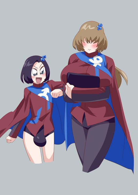 サビ先輩とレン先輩  #キュアライダー #ライダー少女 