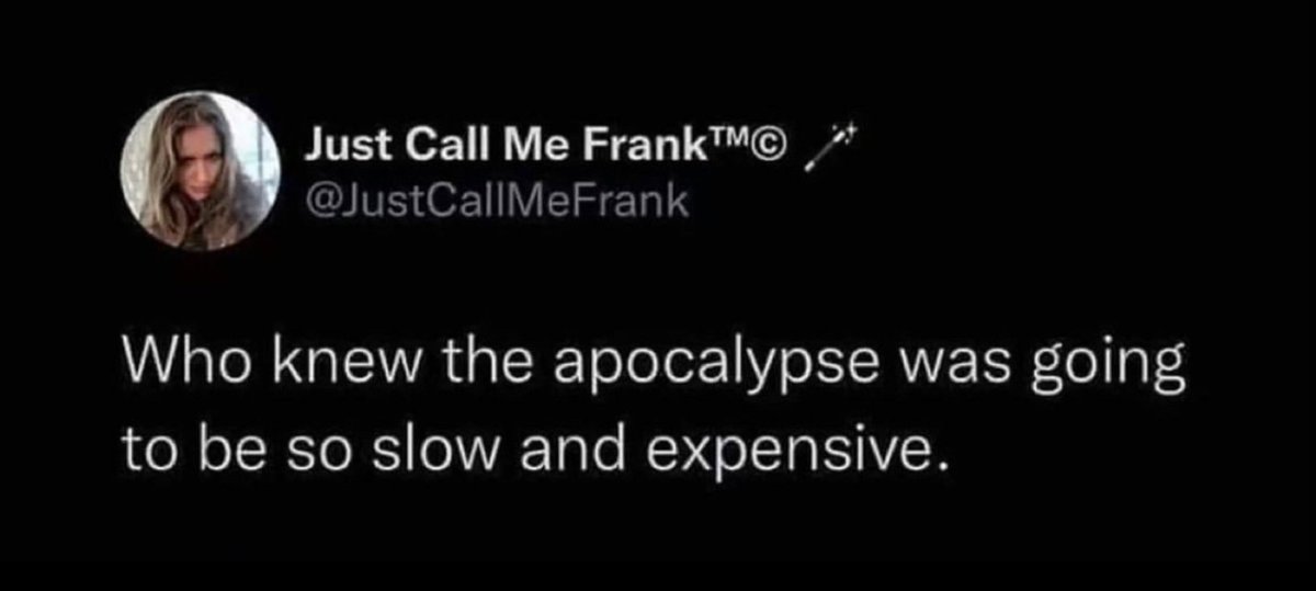 🥲💸

[ credit: <a href="/JustCallMeFrank/">Just Call Me Frank™© 🪄</a>] #millennialhumour #millennialhumor #millennialproblems #millennials #funnyX #humour #humor #funnymemes #funnystuff #funnymemesdaily
