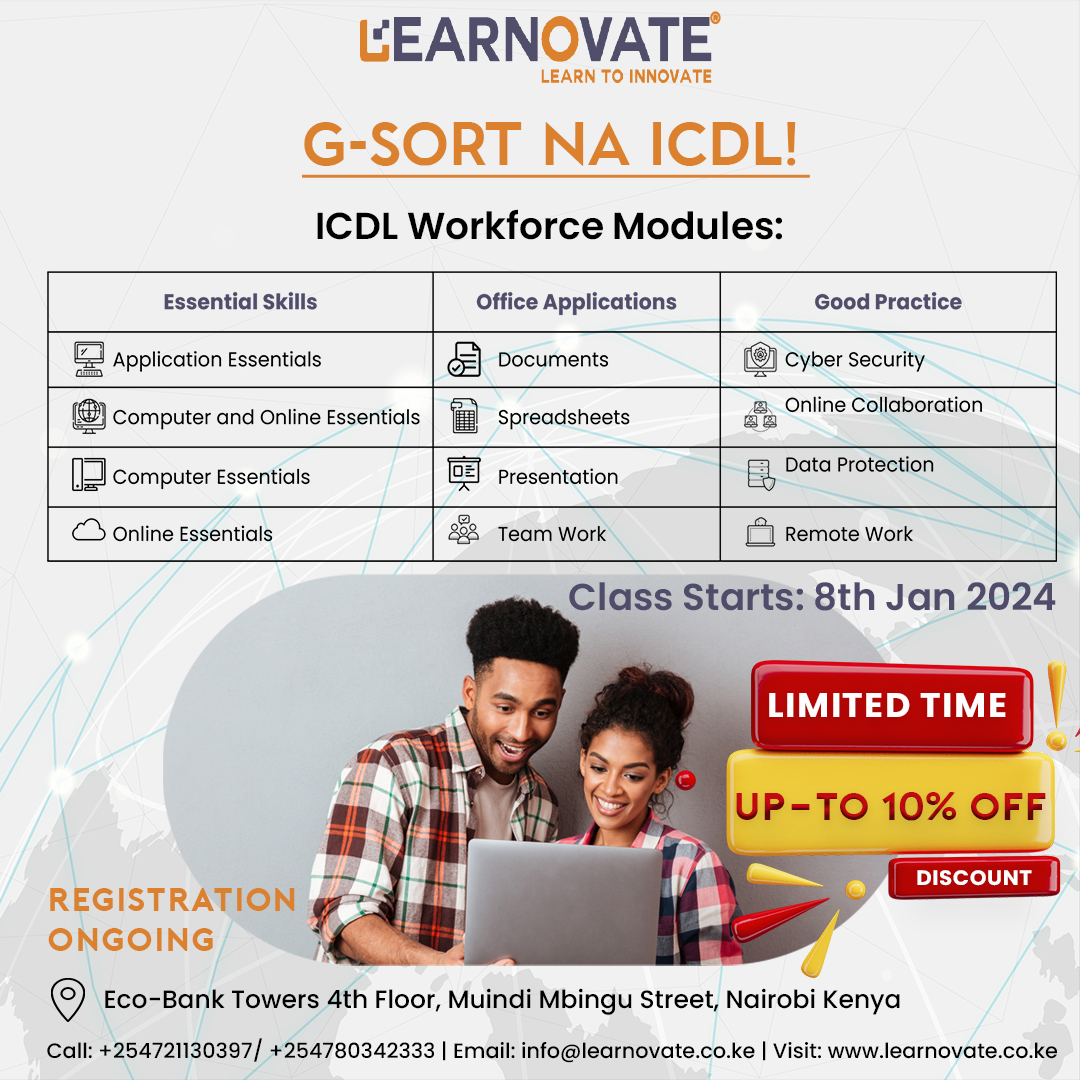 LearnovateTech's tweet image. 🚀 Propel your child&apos;s journey to success with ICDL! Essential Skills, Office Applications Mastery, and Good Practice Modules – the perfect blend for a future-ready advantage. 🌐 Unlock opportunities and set them on the path to excellence! 🌟 #ICDL #SkillsForSuccess #TechMastery
