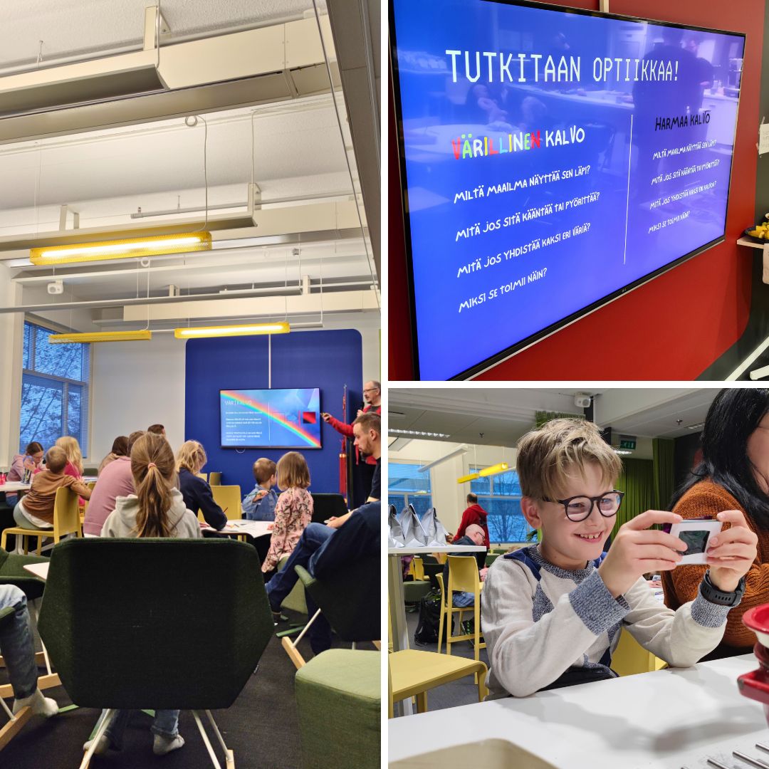Last Friday, we were thrilled to host young minds at our office for Take Your Kids to Work Day! 👣 Kids explored OptoFidelity's test systems, delving into the principles of light and discovering their parents' daily work in our dynamic field. 💡

#LapsetMukaanTöihin2023