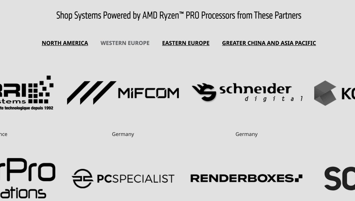 Renderboxes are very please to announce we are now official workstation partners for the AMD Threadripper range of CPU's.

We're in good company!

#amd #threadripper #rthreadripperpro #workstation #3dartists #cpurendering #multigpu #pciegen5 #wrx90 #trx50