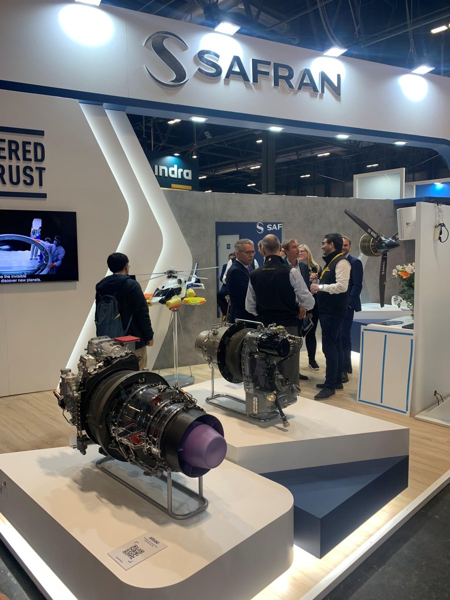 [#EVENT📢] Safran Engineering Services is taking part at European Rotors in Madrid!

The company presents its complex mechanical engineering activities in the Space and Defense sectors. 

👏 Thank you to the collaborators on site.