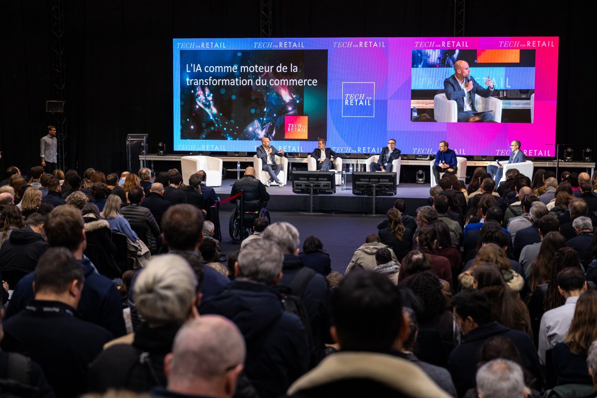 💫 Tech for Retail 2023
🚀 Retour sur la Conférence "L'IA comme moteur de transformation du commerce"
Un immense merci aux speakers pour leurs insights et retours d’expérience.

▶ le replay sera bientôt disponible sur le site : techforretail.com
#TechForRetail #AI
