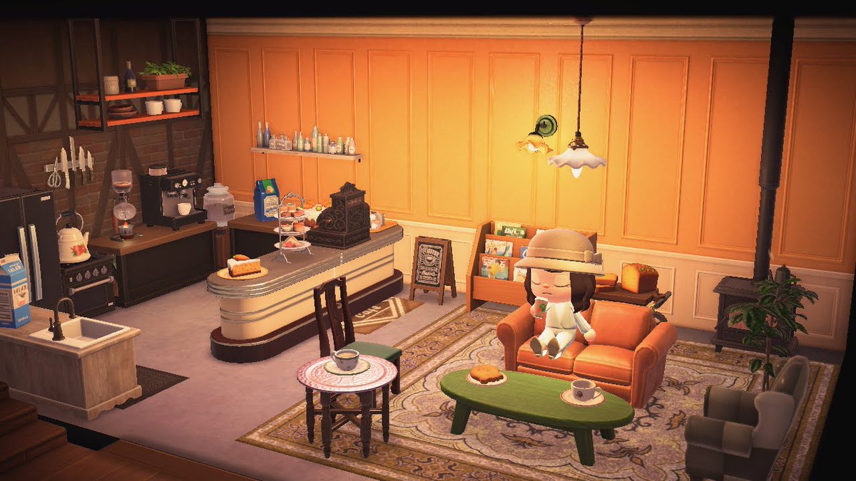 Made a mini Central Perk for my kitchen 🥰

Can be seen in my Fall DA!

#acnh #centralperk