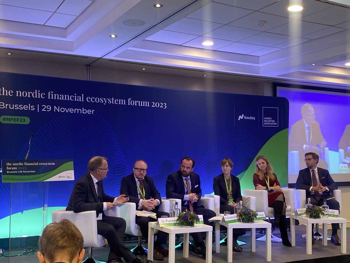 Mari Pekonen-Ranta (@marihepr) on Twitter photo Nordic Financial Ecosystem forum today on the next steps for European Capital markets. âŠ<a href="/arnoahosniemi/">Arno Ahosniemi</a>â© comments on the Finnish goverment Growth plan for financial markets #NFEF23 âŠ<a href="/finanssiala/">Finanssiala</a>â© âŠ<a href="/FinFinance/">Finance Finland</a>â© Nordic Financial Ecosystem forum today on the next steps for European Capital markets. âŠ<a href="/arnoahosniemi/">Arno Ahosniemi</a>â© comments on the Finnish goverment Growth plan for financial markets #NFEF23 âŠ<a href="/finanssiala/">Finanssiala</a>â© âŠ<a href="/FinFinance/">Finance Finland</a>â©