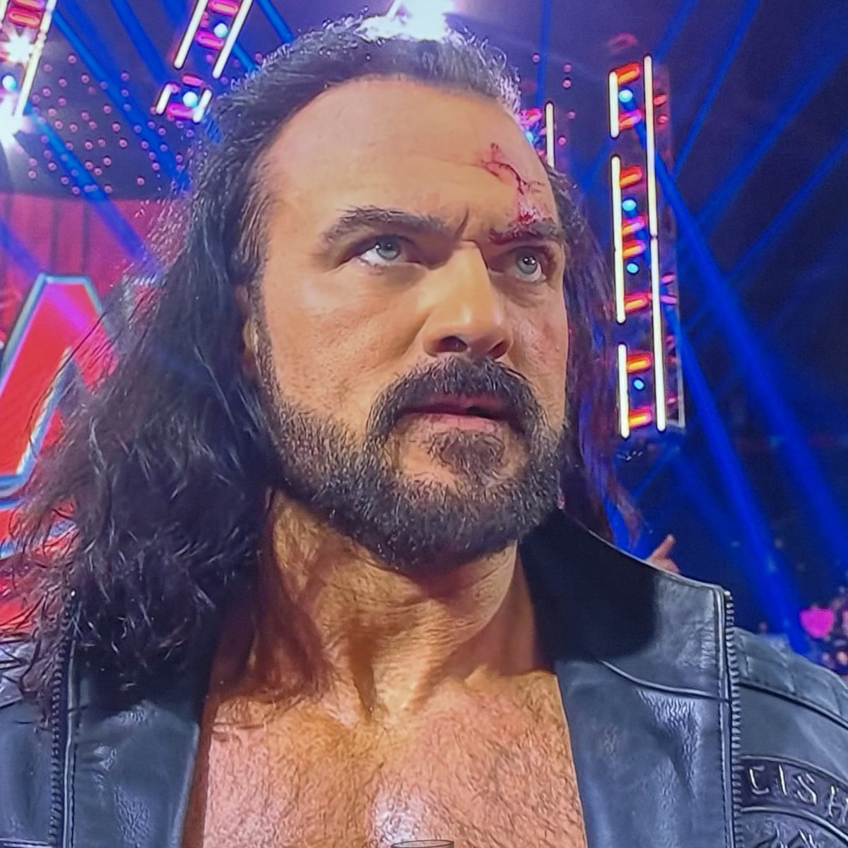 DMcIntyreWWE's tweet photo. Look in my eyes, what do you see... https://t.co/D8Lj4j1X4h