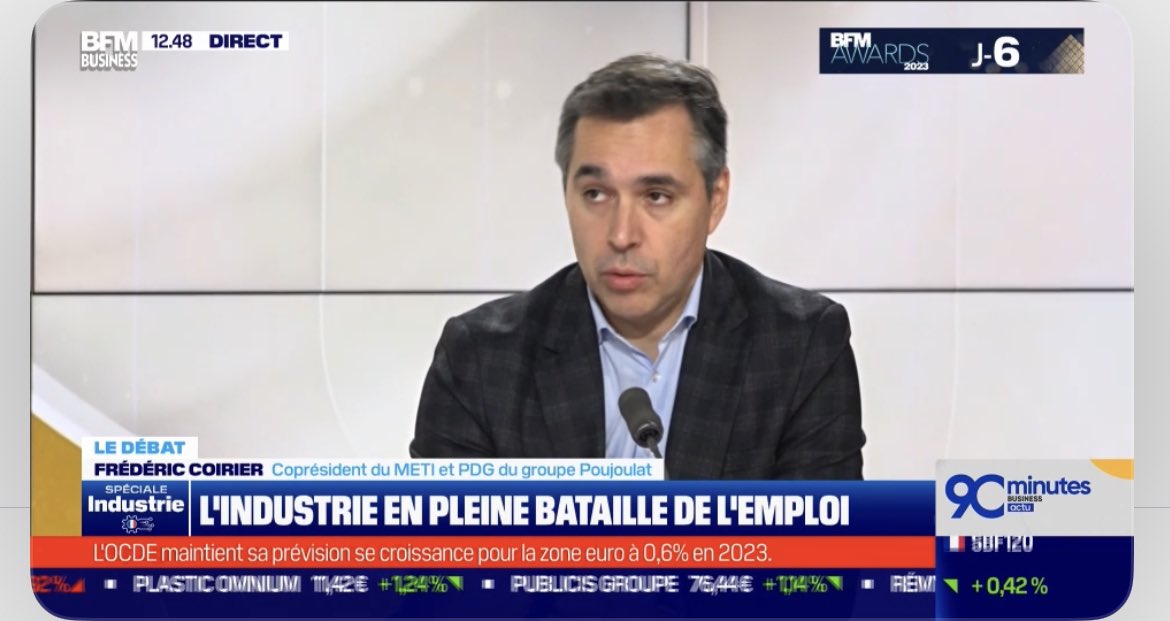 apallix1's tweet photo. « Ce n’est pas ds les Subventions, protections, commandes publiques qu’on va s’en sortir, mais avec l’Investissement et Concurrence » #JMDaniel

+1000ETI en 5ans? chiche !
Realigner la Compétitivité etps🇫🇷🇪🇺(fiscalité, impôts de production, seuils, coût énergie)#Coirier #Delloye https://t.co/26fzda016j
