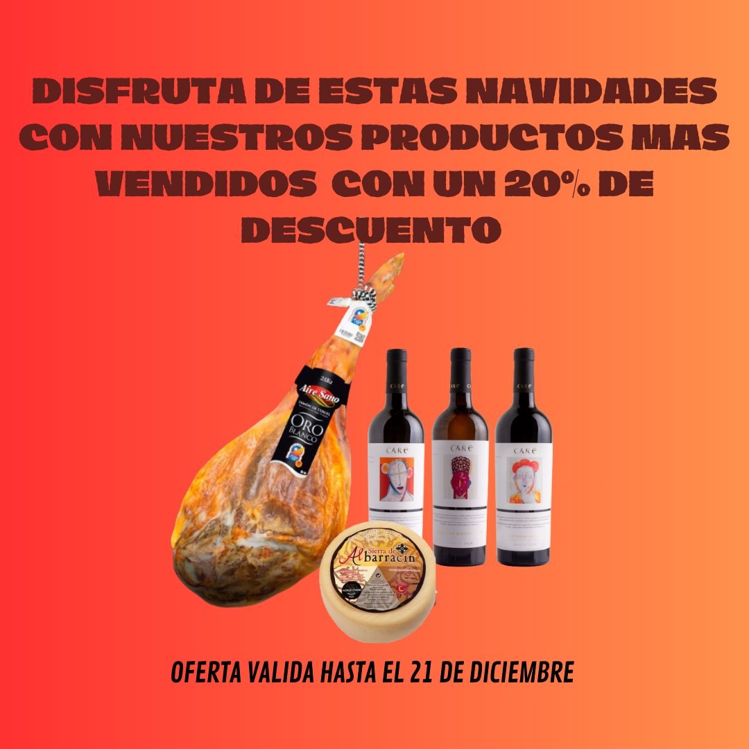 Disfruta esta  Navidad con nuestros productos.🎄
Empresa Simulada de Ciclo GM Administración.
 Sabores de Aragón.
<a href="/IES_Andalan/">IES Andalán</a>