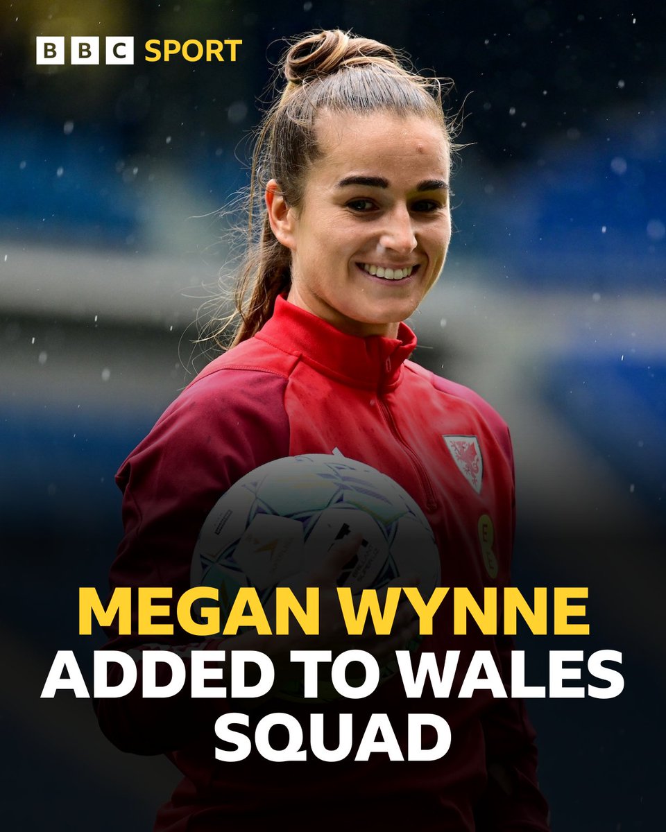 Wales have added @MeganRoseWynne to their squad for their Nations League games against Iceland and Germany with Esther Morgan withdrawn due to injury ⚽ #BBCFootball
