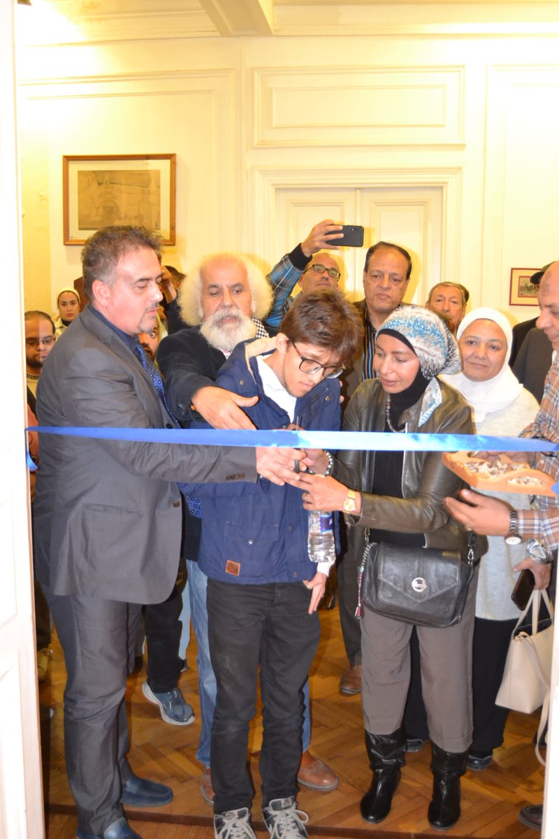 iiccairofficial's tweet photo. Something Else - Off Biennale at IIC Cairo✨💫, along with the Opening of "Hope", an art exhibition which features artworks presented by gifted Down Syndrome artists

**The exhibition runs till 10th of December. From Sunday to Thursday.

#iic #iiccairo #iicofficial #SEIII https://t.co/5bPfxvIRcj