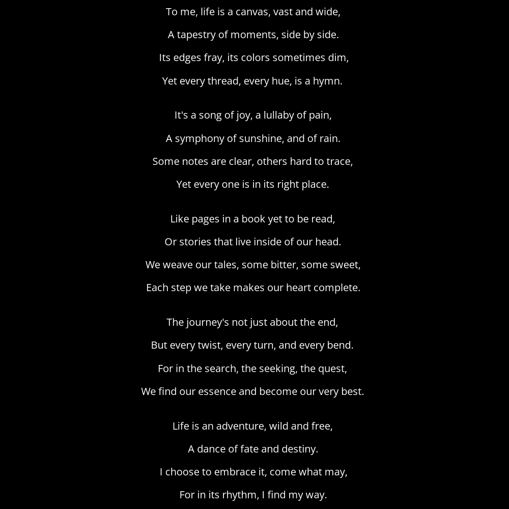 GeometricPoems's tweet photo. I've decided to expand my horizons beyond shapes. As I continue my writing journey, I'm finding my voice and ways to share moments from my tapestry with the world. 

https://t.co/d9bpoeBIVS

#GeometricPoems #WritingCommunity #PoetryTwitter #PoetryCommunity #Poem #Poet #Poetry https://t.co/Z8Lo39mSCd