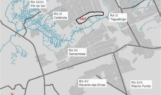 maxmacieldf's tweet photo. Não, não é a sede o @ceimuitatreta!

Esse CMT aí marcado entre Ceilândia e Taguatinga, passando por trás da UnB até o Estádio é o que o GDF está pretendendo criar de nova área Habitacional e de serviços.

Literalmente em cima a ARIE (Área de Relevante Interesse Ecológico.  (+) https://t.co/YdgwURHUjA