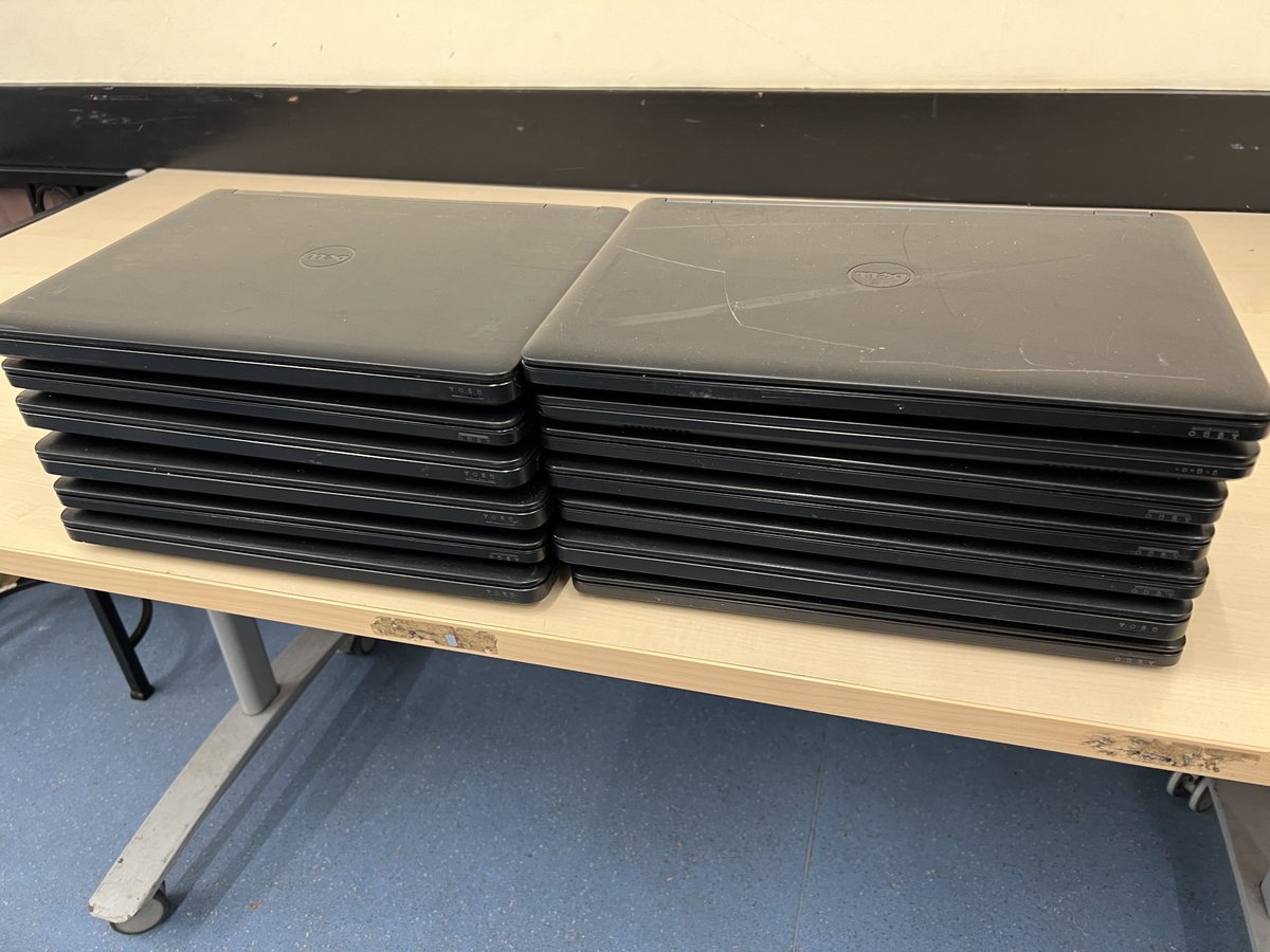 Huge Thank you to ⁦⁦<a href="/careysfoundatio/">Careys Foundation</a>⁩ for generously donating these ⁦<a href="/Dell/">Dell</a>⁩ laptops. Carey’s have been donating their unused devices to Power 2 Connect since our launch in April 2020 and their support has been invaluable ♻️💻 #Wandsworth #Tech4All #DigitalEquality