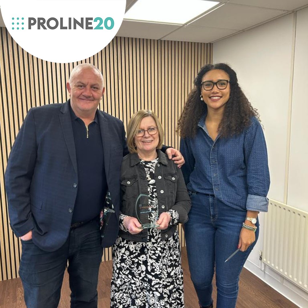 Congratulations to Julia Hill & Sally Medina of @IFSEuk on receiving their Proline 20 years of customer partnership award.

Thank you from all at Proline corp for your continued custom and hope the future goes from strength to strength.

#20years #bespokecounters