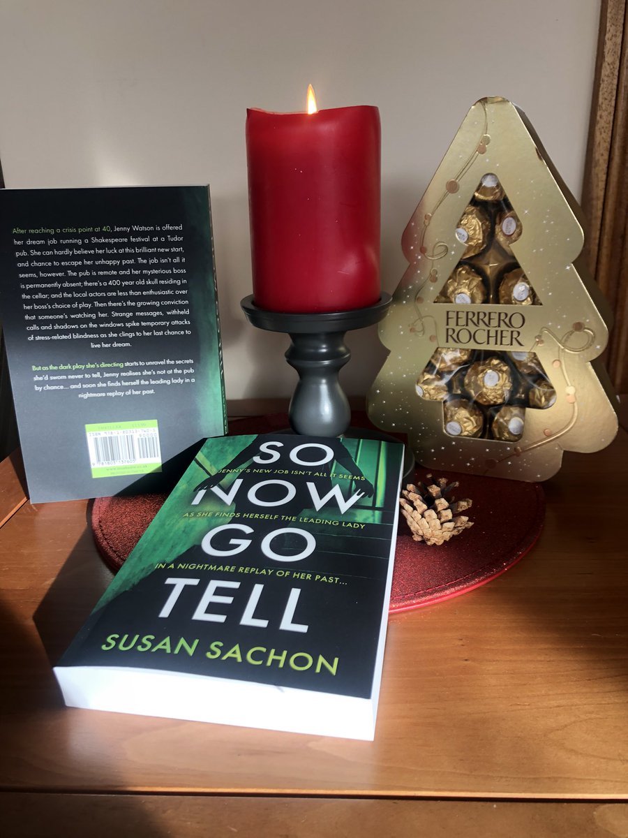 November #BookGiveaway!! For a chance to win a copy of my #mysterythriller & Xmas Chocs (UK only):

FOLLOW, LIKE & RETWEET with comment #SoNowGoTellNov23

Giveaway ENDS 8pm on 30/11/23
#BookTwitter #readersoftwitter 
@bookgiveawaysRT 
Winner will be contacted from this account!