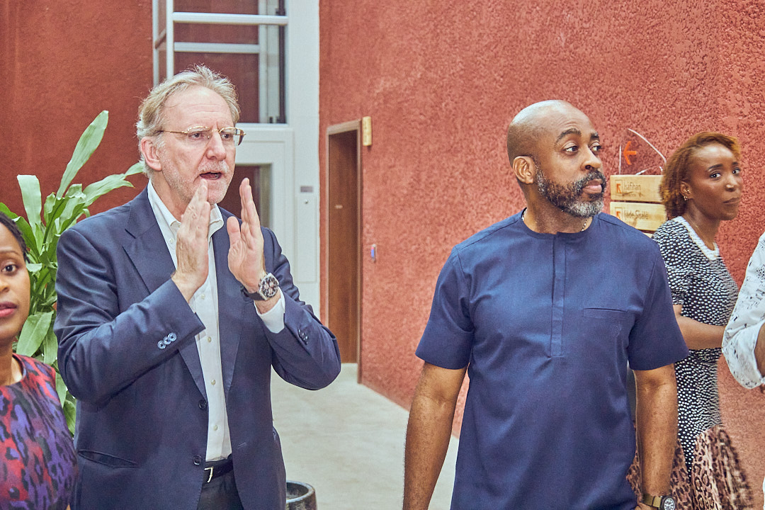 TLCOMCapital's tweet photo. The TLcom team had a great evening of celebration during our ecosystem gathering at the amazing John K. Randle Centre, Onikan, Lagos. 

A big thank you to @Oluseunie for showing us around to experience the full magic of the centre.

#TLcomCapital #Partnerships #AfricanTech #VC https://t.co/rxBLPXwGa2
