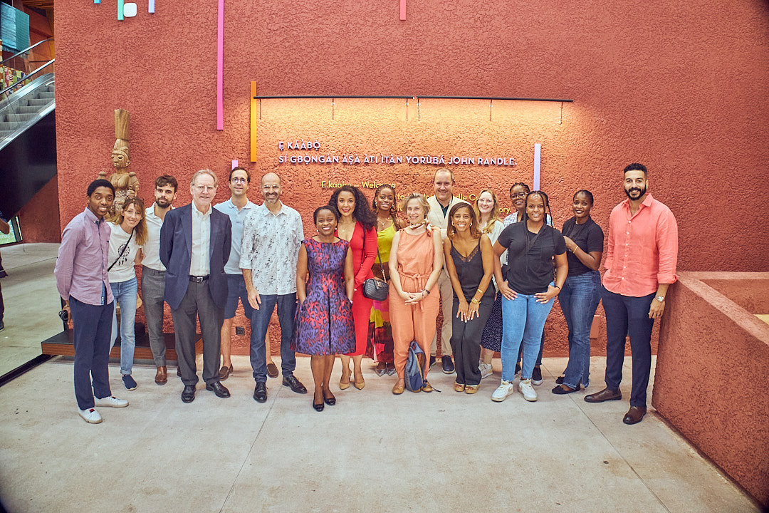 TLCOMCapital's tweet photo. The TLcom team had a great evening of celebration during our ecosystem gathering at the amazing John K. Randle Centre, Onikan, Lagos. 

A big thank you to @Oluseunie for showing us around to experience the full magic of the centre.

#TLcomCapital #Partnerships #AfricanTech #VC https://t.co/rxBLPXwGa2