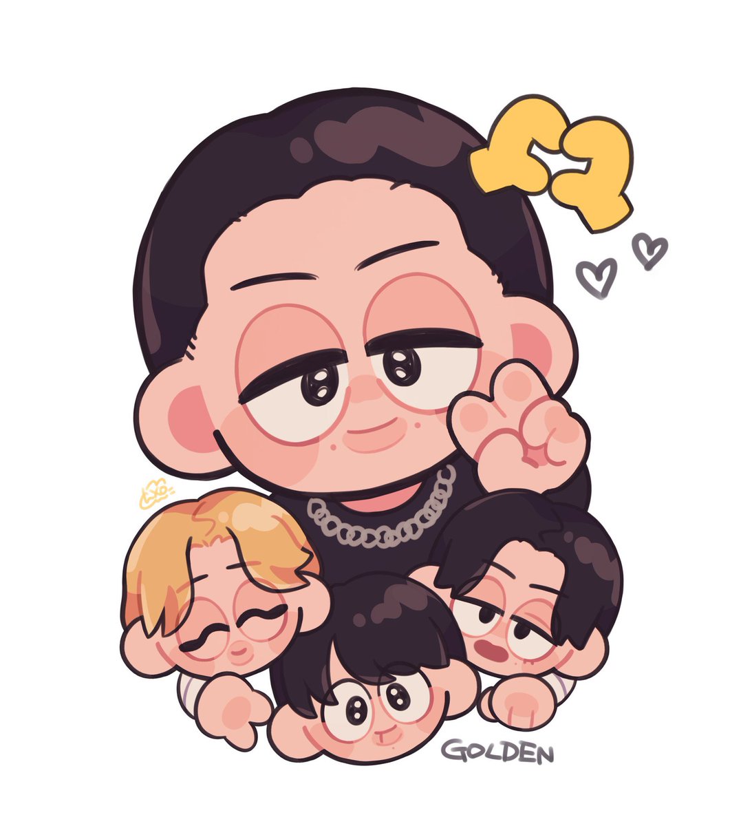 Chx_otwt's tweet photo. リーダーとマンネ🫶
#btsfanart https://t.co/x5T24eTHNi