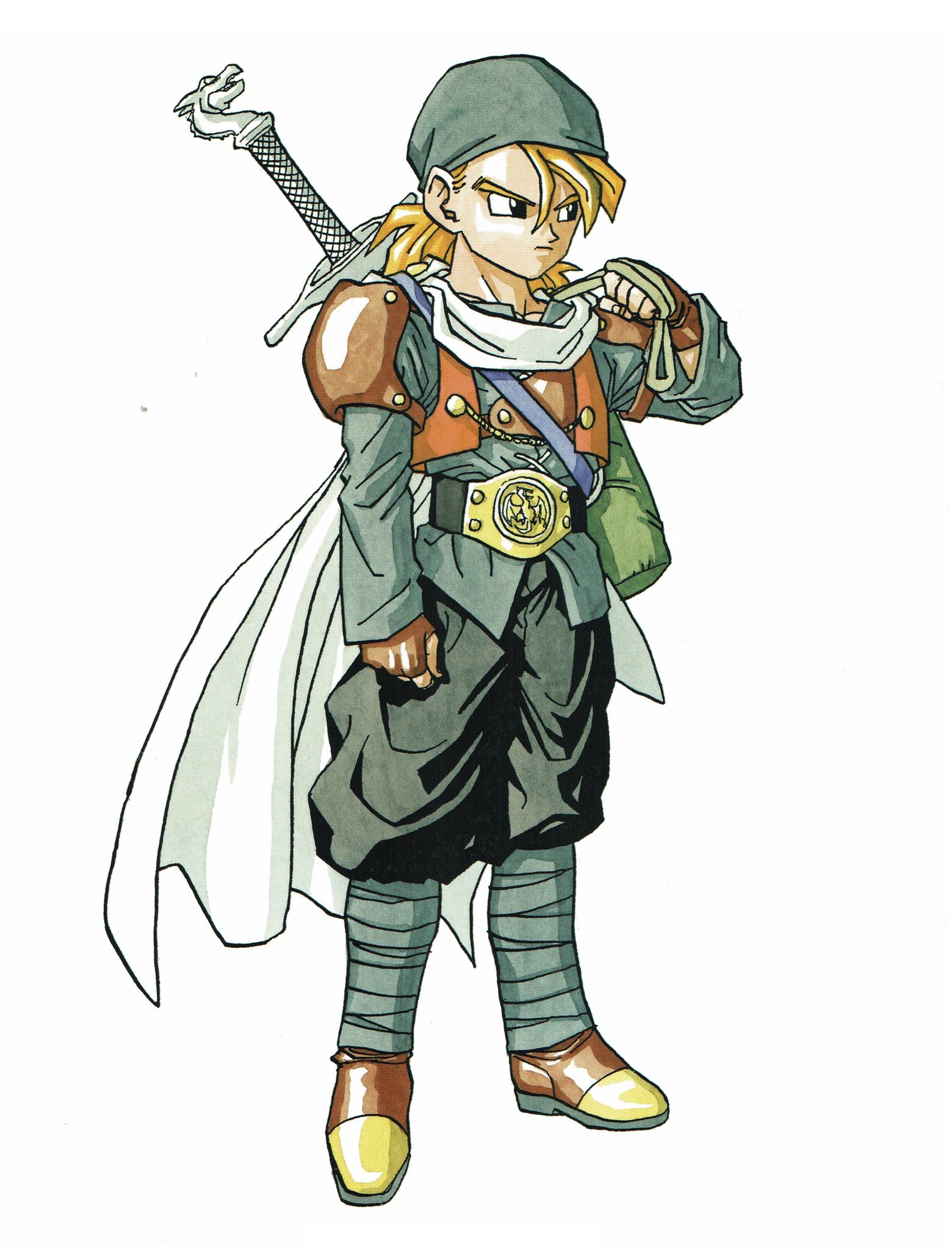 VideoGameArt&Tidbits on X: Dragon Quest III - character artwork