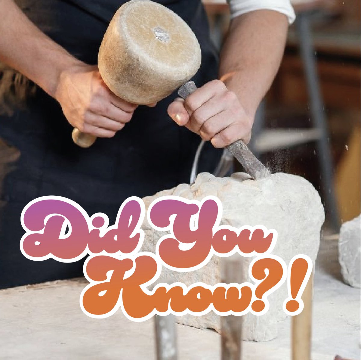 You can learn how to weld, carve alabaster and create plaster moulds in our sculpture studio!? Come see the studios and learn about our post-secondary program TONIGHT and Thursday from 7-9pm. @tvdsb @hbbeal <a href="/ExperienceTVDSB/">ExperienceTVDSB</a> #sculpture #art #highschool #londonontario