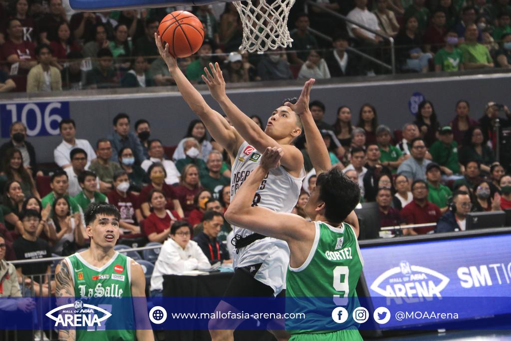 #UAAPSeason86 Men’s Basketball Finals Game 1: UP brought their A-game on court as they successfully defeated DLSU, 97-67 final score.

#FuelingTheFuture
#UAAPS86AtMOAArena
#ChangingTheGameElevatingEntertainment