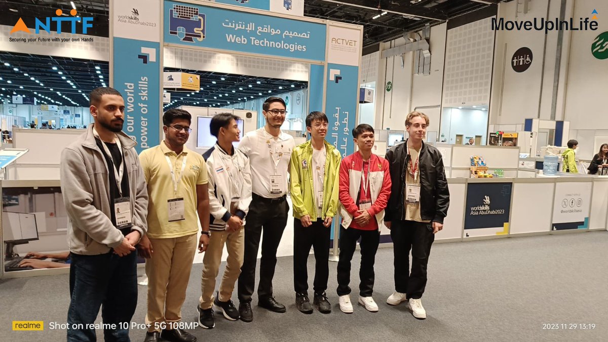 NTTFindia's tweet image. 🌐✨ Exciting news! The Web Design competition at World Skills Asia 2023 has been successfully completed

#TeamNTTF #SkillsCompetition #InternationalRecognition #TechSavvy #IndianRepresentation #WebDesignMastery #VictoryMoment #ChampioningSkills #CreativeWebDesign 💻