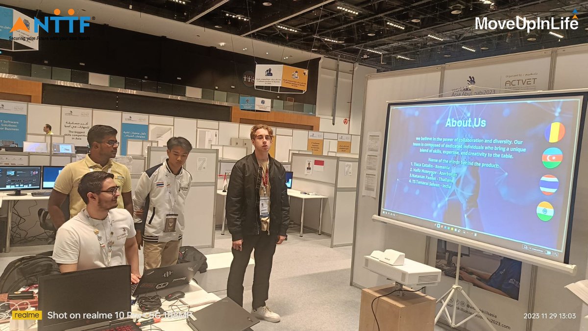 NTTFindia's tweet image. 🌐✨ Exciting news! The Web Design competition at World Skills Asia 2023 has been successfully completed

#TeamNTTF #SkillsCompetition #InternationalRecognition #TechSavvy #IndianRepresentation #WebDesignMastery #VictoryMoment #ChampioningSkills #CreativeWebDesign 💻