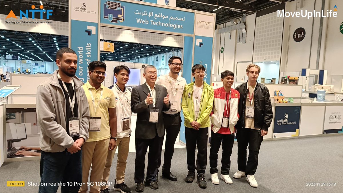 NTTFindia's tweet image. 🌐✨ Exciting news! The Web Design competition at World Skills Asia 2023 has been successfully completed

#TeamNTTF #SkillsCompetition #InternationalRecognition #TechSavvy #IndianRepresentation #WebDesignMastery #VictoryMoment #ChampioningSkills #CreativeWebDesign 💻