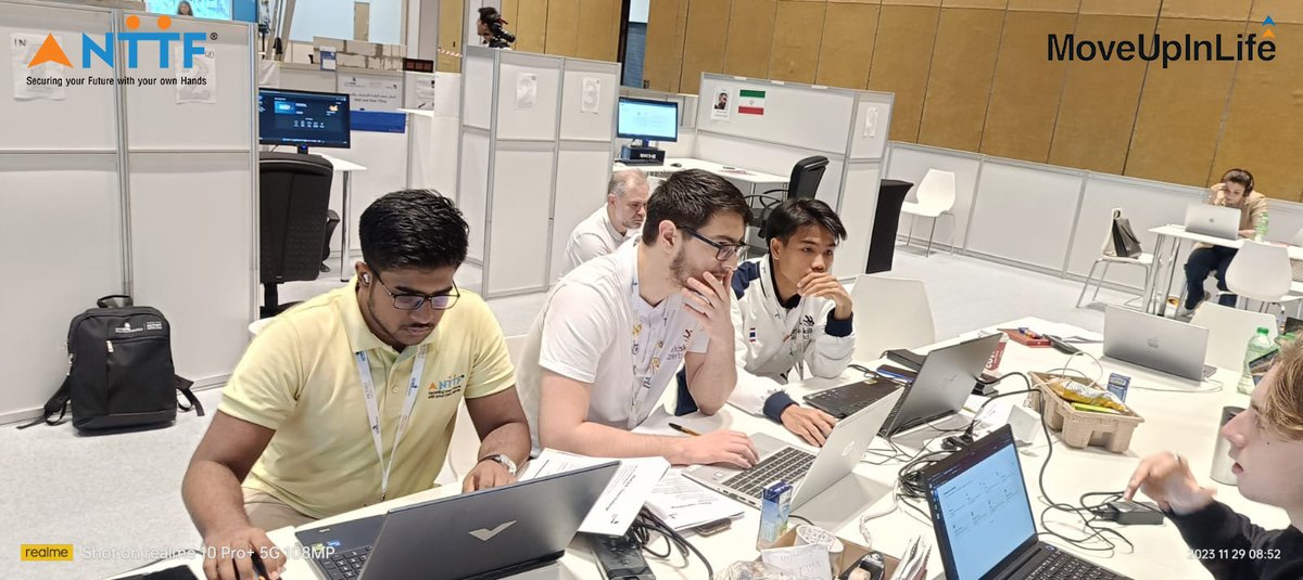 NTTFindia's tweet image. 🌐✨ Exciting news! The Web Design competition at World Skills Asia 2023 has been successfully completed

#TeamNTTF #SkillsCompetition #InternationalRecognition #TechSavvy #IndianRepresentation #WebDesignMastery #VictoryMoment #ChampioningSkills #CreativeWebDesign 💻