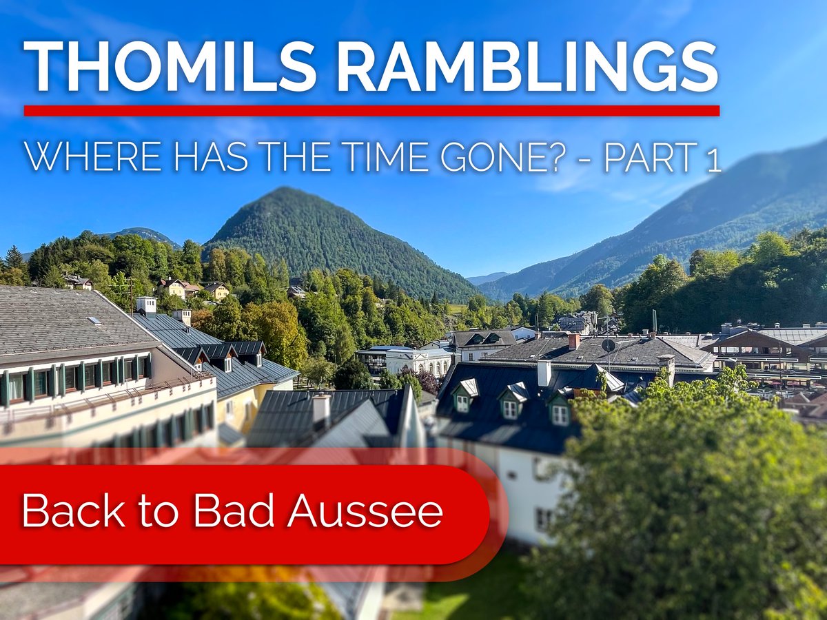ThomilBlogs's tweet photo. Back to Bad Aussee, twenty years after leaving. Sometimes, just for a little while, it can feel like you really can go back!

https://t.co/hw6e1rwh8G https://t.co/yQiyicA2Bo