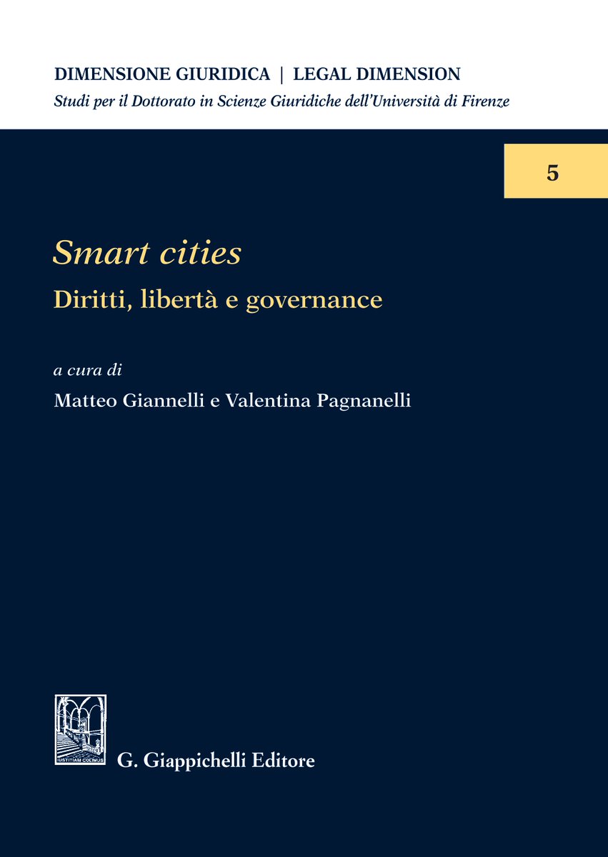 #SmartCities: Rights, Freedom &amp; Governance 🌟 Ever curious about how Smart Cities manage innovation &amp; tech risks?  Check out the book by Valentina Pagnanelli &amp; Matteo Giannelli! It offers a look at legal, ethical, and socio-economic challenges in Smart Cities and #UrbanInnovation