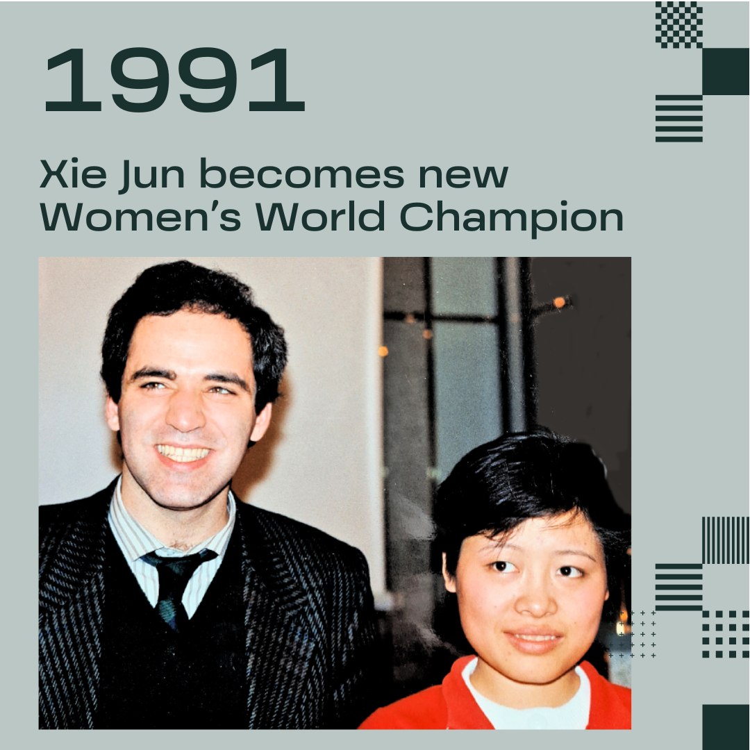 The Next Women's World Champion is from China.