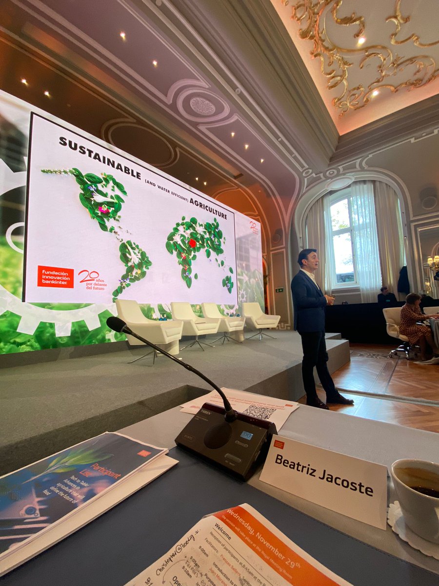 kmzerohub's tweet image. Participa Miguel Calatayud, Former CEO de
@myiwilife y miembro de nuestro #SQUAD, en la charla 'The evolution of agriculture through water'
@MiguelCalatayu2  #TechToTable