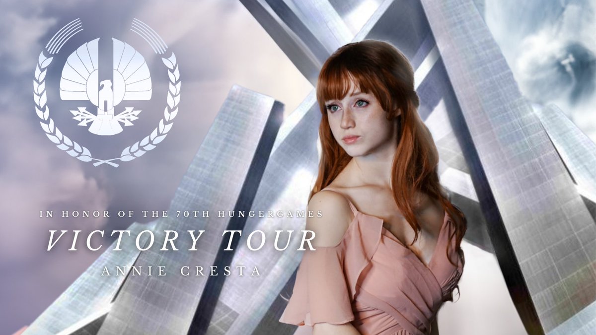 olyydia's tweet image. Annie Cresta- The winner of the 70th Hunger games. 

#TheHungerGames #thg #anniecresta #suzannecollins #cosplay 
 
@LionsgateTV  @LionsgateUK @HungerGamesUK @stefdawson