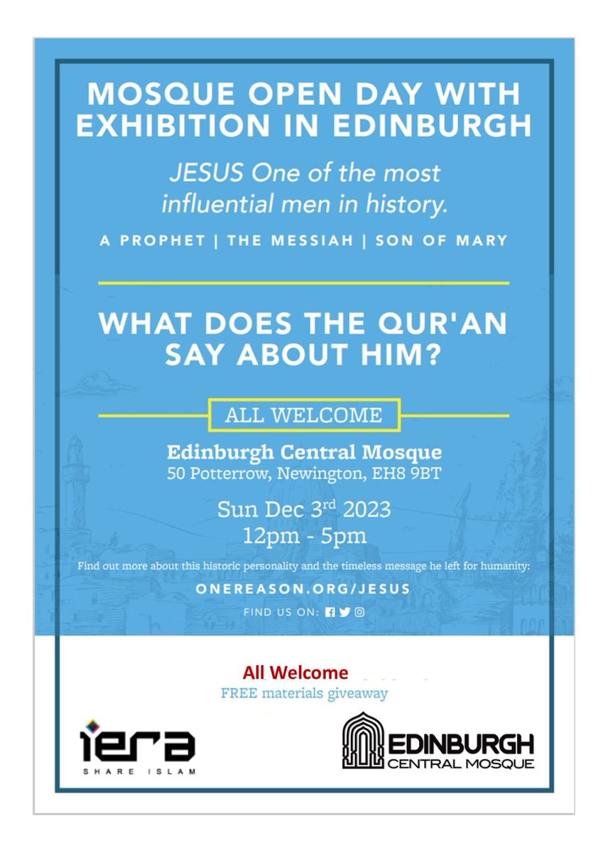 Edinburgh Central Mosque (@edcentralmosque) on Twitter photo 