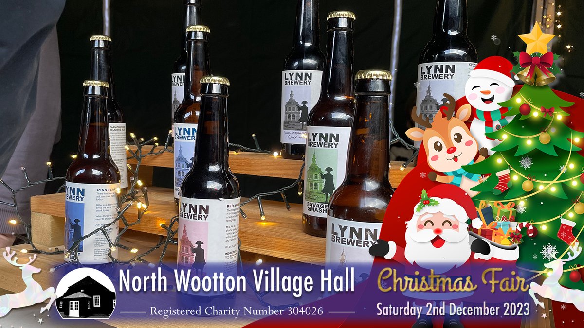 It’s the most wonderful time for a beer… 🍻🎄 Find @LynnBrewery at the Christmas Fair, THIS SATURDAY, 2nd December, 10am - 5pm.

#NorthWootton #KingsLynn #Norfolk
