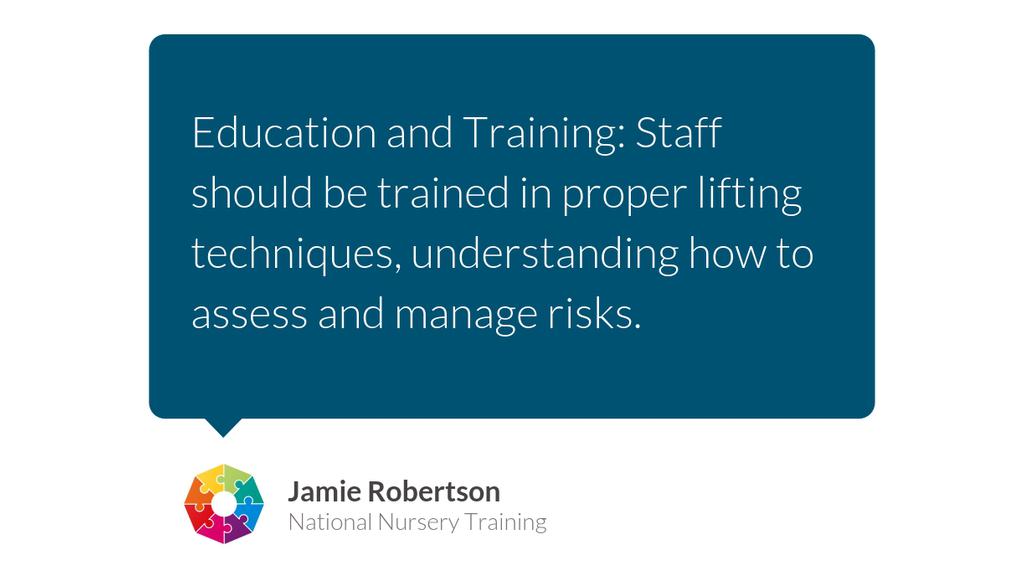 Manual Handling
▸ lttr.ai/AKpoC

#ManualHandling #EarlyYearsSettings #RegularRiskAssessments #LiftingHeavyObjects #ImplementingSafePractices
