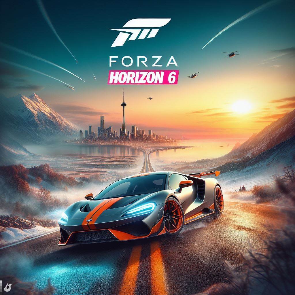 AR12GAMING on X: We asked AI to predict the Forza Horizon 6 Cover