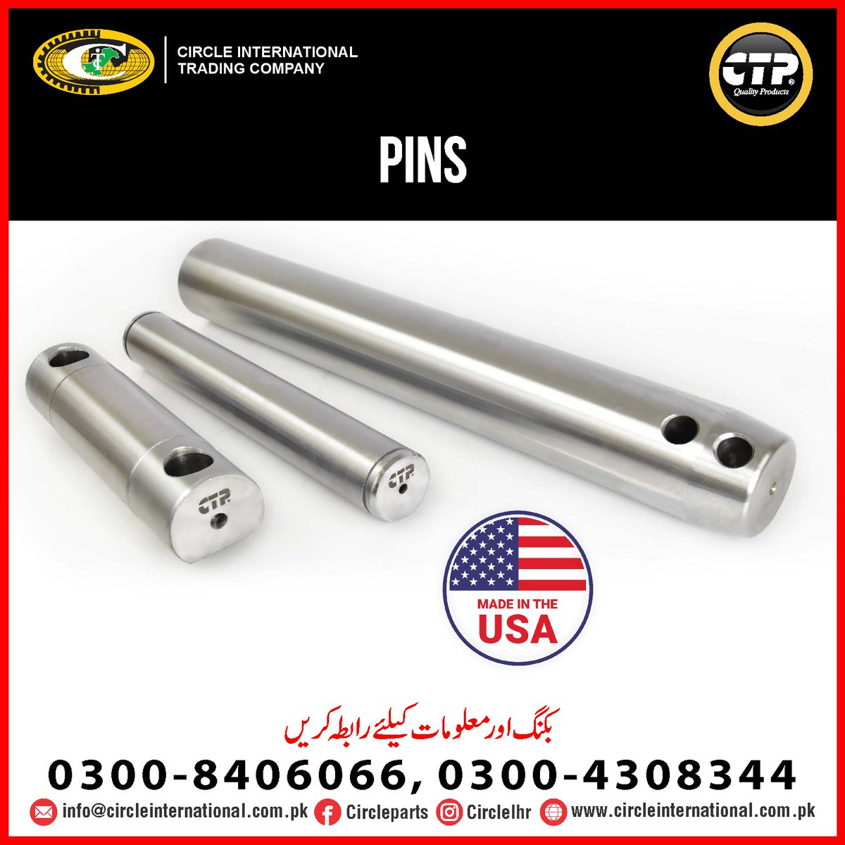 Circlelhr's tweet image. ⚙️ Elevate your machinery&apos;s durability with Circle Parts! 🛠️✨ Introducing our new and improved Circle Pins – engineered for superior resistance and extended lifespan. 💪🔩 #CircleParts #DurabilityRedefined #MachineryMasters ⚙️🌐