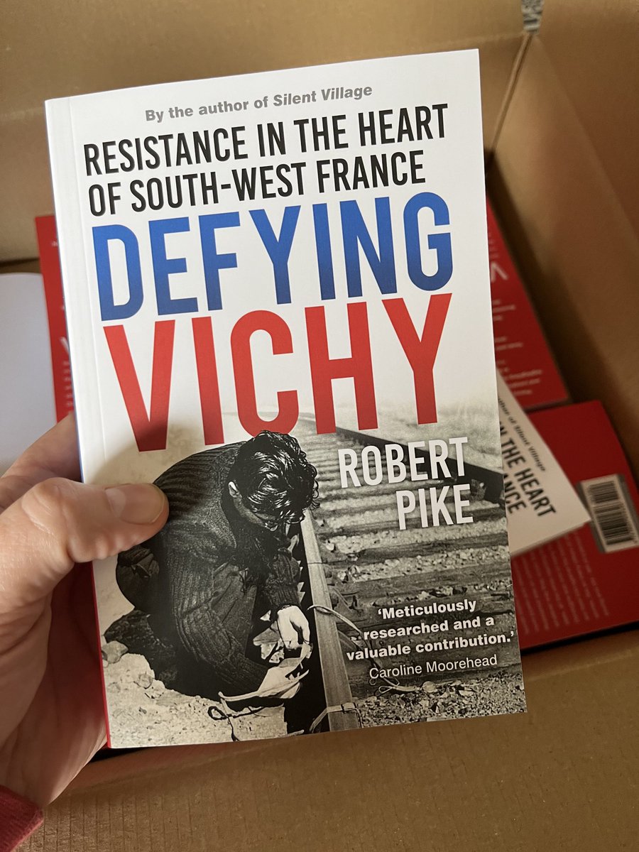 Exciting to see Defying Vichy in paperback! In shops 14/12/2023. ⁦@TheHistoryPress⁩ #frenchhistory #history ⁦@FrHistNwk⁩ ⁦@Waterstones⁩ ⁦@WatWorcester⁩ ⁦@WHSmith⁩