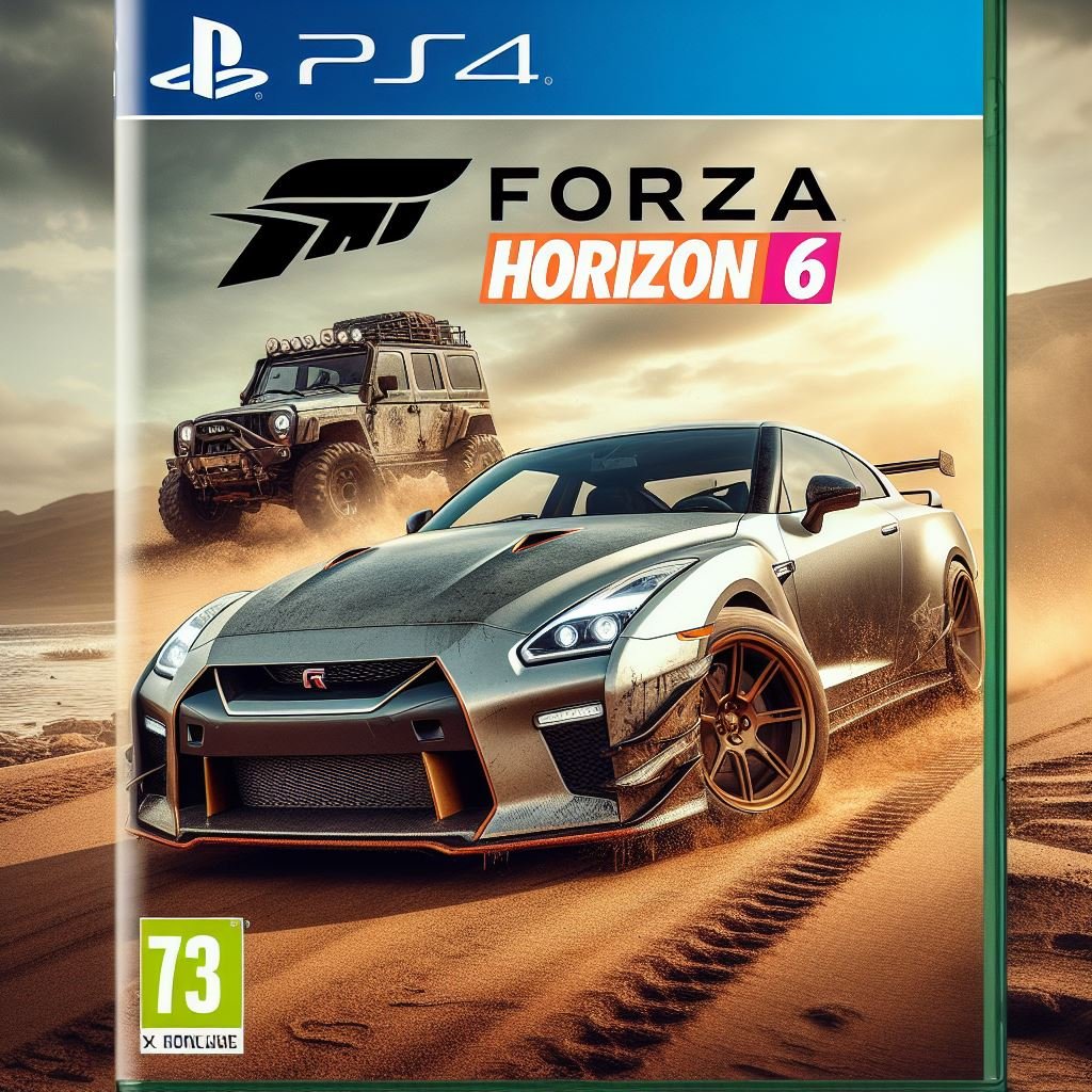 AR12GAMING on X: We asked AI to predict the Forza Horizon 6 Cover