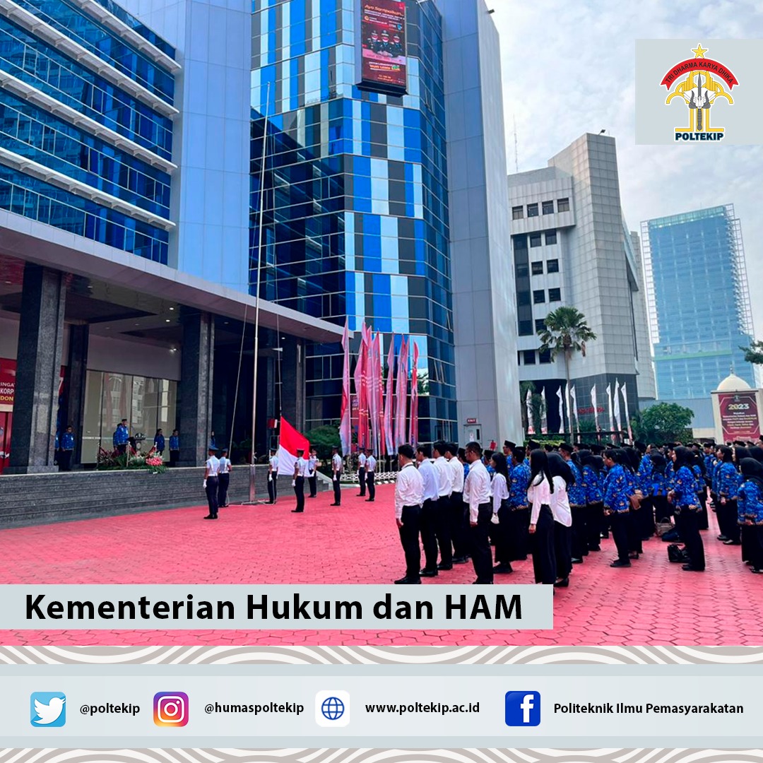 poltekip's tweet photo. Rabu, 29 November 2023 - Politeknik Ilmu Pemasyarakatan Dalam Rangka Memperingati hari Ulang Tahun Ke-52 Korps Pegawai Republik Indonesia dengan Tema “KORPRIKAN INDONESIA”. POLTEKIP mengadakan Upacara Bendera yang dilaksanakan di Kampus POLTEKIP Tangerang. https://t.co/uV37EbuHZx