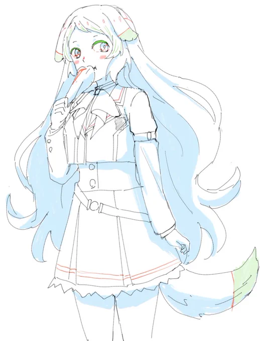 絵チャで描いたプルセナ。 
