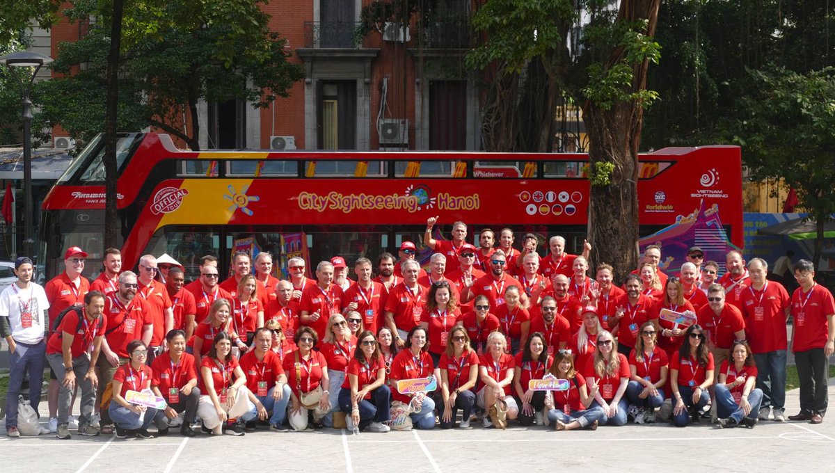 Just wrapped up our 22nd City Sightseeing Annual Conference in Hanoi! 🌎✨ Operators from around the globe gathered in Vietnam's vibrant capital for a week filled with cultural activities, and sightseeing experiences. Thanks to everyone who made this event unforgettable! 🙌🏻 🇻🇳